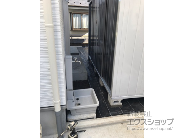 東京都練馬区のの物置・屋外倉庫 ネクスタ 一般型 3050×950×2020（NXN-29S） NXN-29S-PG 施工例