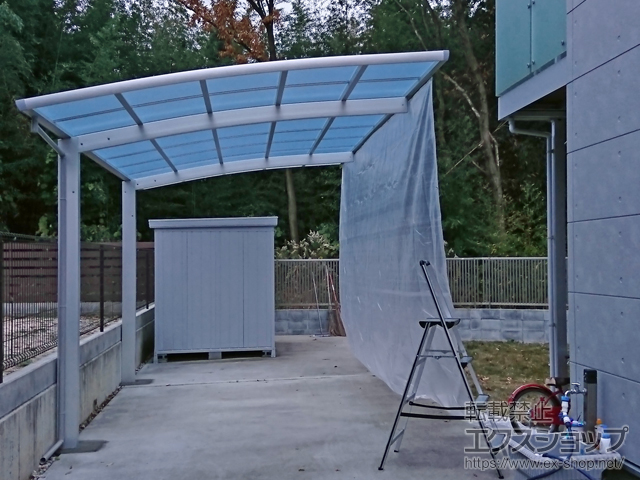 茨城県水戸市ののカーポート レイナポートグラン　積雪〜20cm対応 施工例