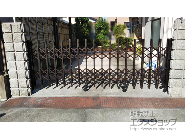 愛知県北名古屋市ののカーゲート 東工シャッター イノーバH 片開きタイプ 33S 施工例