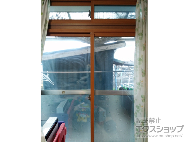 福岡県北九州市のの二重窓（内窓） インプラス ダストバリア仕様 引違い窓 2枚建 施工例