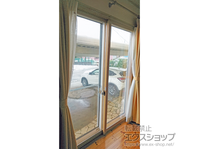 山形県鶴岡市のの二重窓（内窓） インプラス ダストバリア仕様 引違い窓 2枚建 施工例