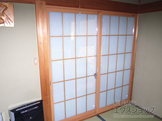 神奈川県横浜市のの二重窓（内窓） インプラス ダストバリア仕様 引違い窓 2枚建 施工例