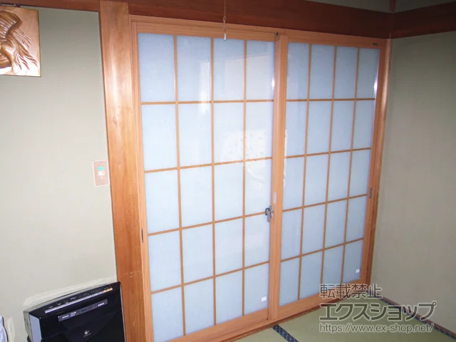 神奈川県横浜市のの内窓（二重窓・二重サッシ） インプラス ダストバリア仕様 引違い窓 2枚建 施工例