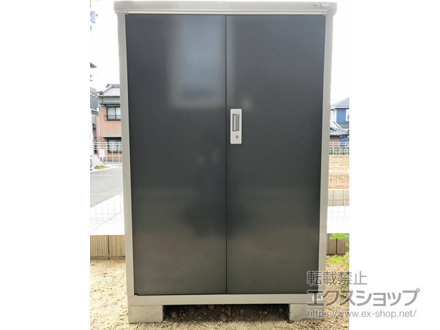 愛知県豊田市のの物置・屋外倉庫 タイヤストッカー 1100×905×1603（BJX-119DT） BJX-119DT-PG 施工例