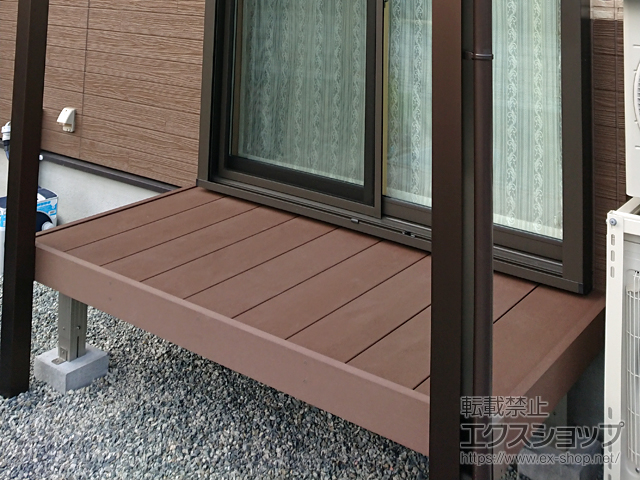 兵庫県明石市ののウッドデッキ リウッドデッキ 200 施工例