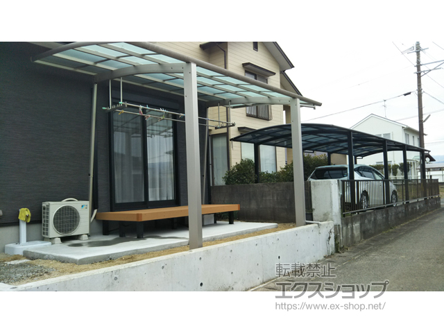 熊本県阿蘇郡西原村ののウッドデッキ リウッドデッキ 200 施工例