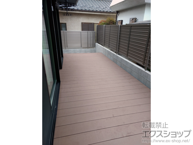 東京都清瀬市ののウッドデッキ リウッドデッキ 200 施工例