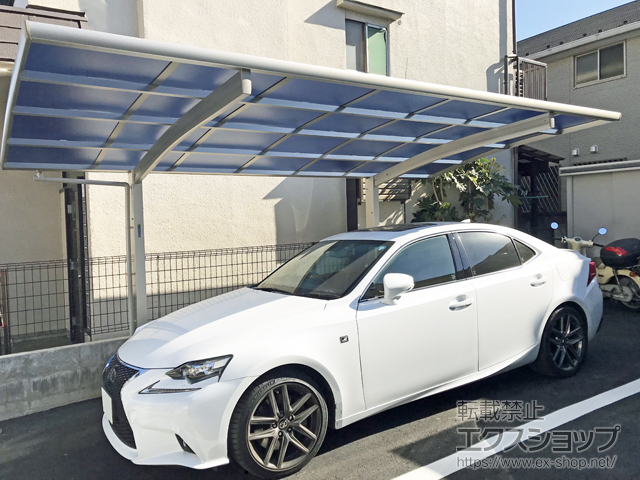 東京都杉並区ののカーポート レイナポートグラン　積雪〜20cm対応 施工例