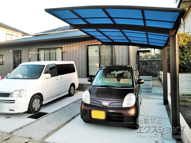 佐賀県三養基郡基山町のValue Selectのカーポート プレシオスポート 積雪～20cm対応 施工例