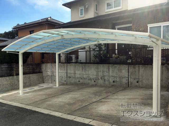 愛知県豊田市ののカーポート レイナトリプルポートグラン　積雪〜20cm対応 施工例