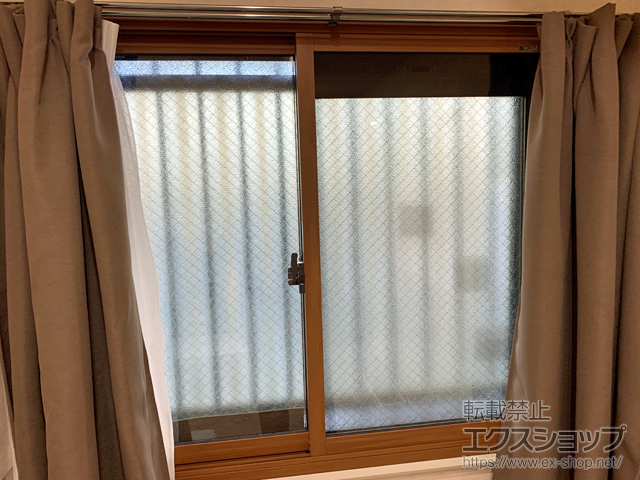 埼玉県北本市のの二重窓（内窓） インプラス ダストバリア仕様 引違い窓 2枚建 施工例