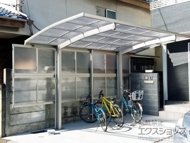 東京都立川市ののカーポート レイナポートグラン 積雪〜20cm対応 施工例