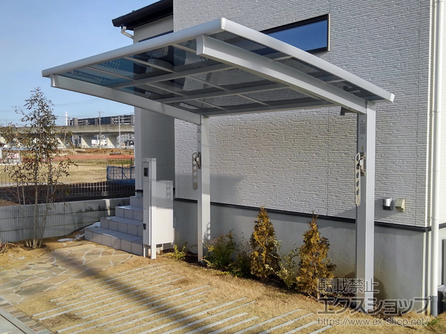 千葉県流山市ののサイクルポート・駐輪場 カムフィエース ミニ 積雪〜20cm対応 施工例