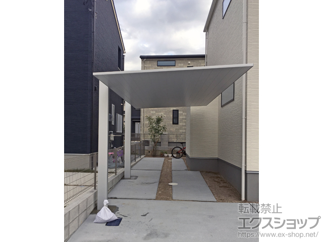 福岡県北九州市ののカーポート カーポートSC 積雪対応20cm 施工例