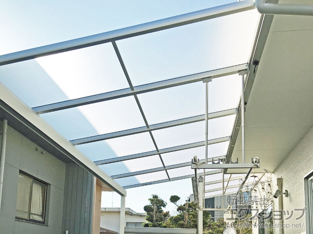 岐阜県各務原市ののテラス屋根 ヴェクターテラス F型 テラスタイプ 単体 積雪〜20cm対応 施工例