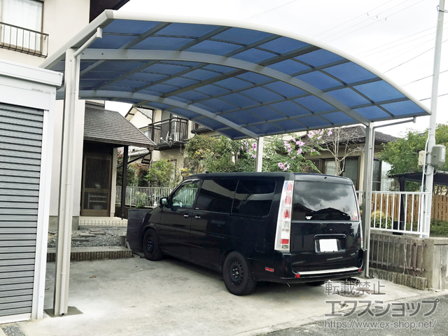 奈良県生駒市ののカーポート レイナツインポートグラン　積雪〜20cm対応 施工例