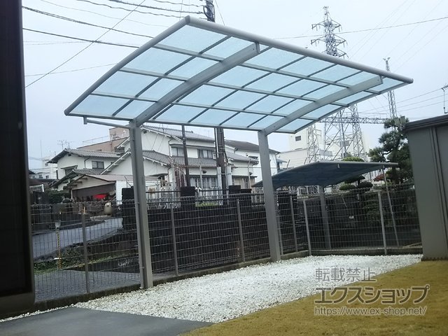 福岡県久留米市ののカーポート レイナポートグラン　積雪〜20cm対応 施工例