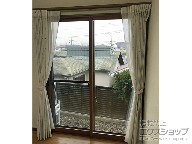 千葉県柏市のの二重窓（内窓） インプラス ダストバリア仕様 引違い窓 2枚建 施工例