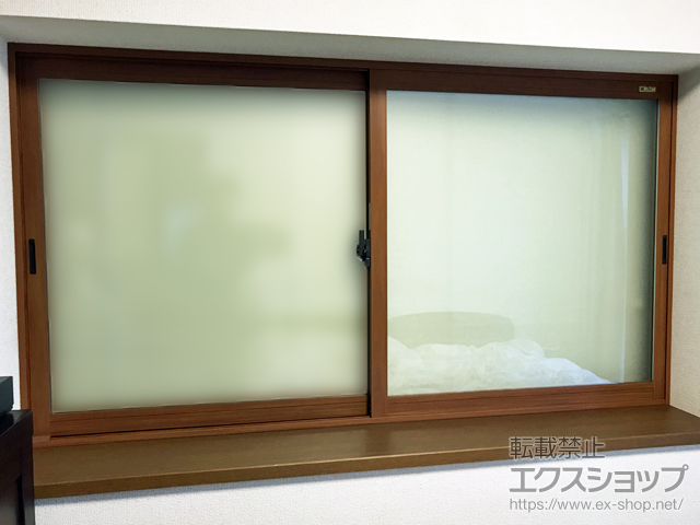 千葉県柏市のの二重窓（内窓） インプラス ダストバリア仕様 引違い窓 2枚建 施工例