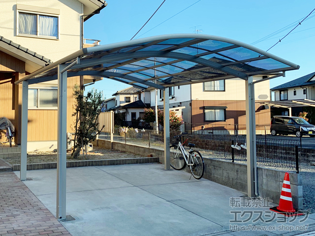 埼玉県加須市ののカーポート レイナツインポートグラン　積雪〜20cm対応 施工例