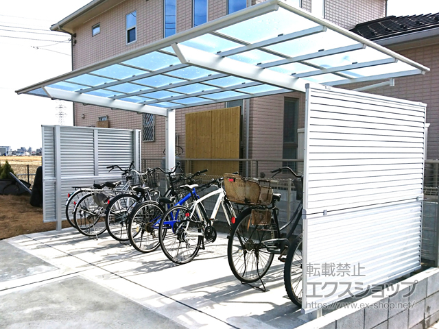 埼玉県川越市ののカーポート ソリッドポート 積雪〜20cm対応 施工例