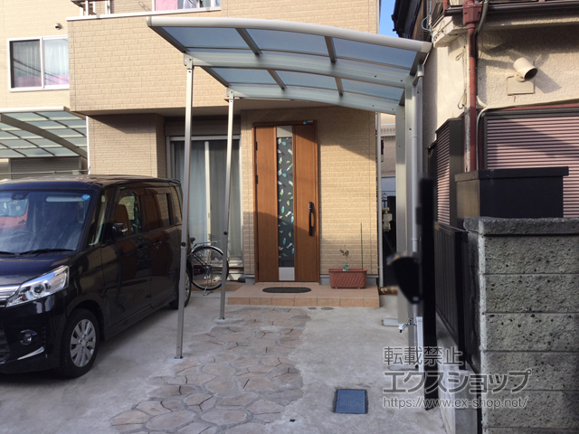 東京都江戸川区ののサイクルポート・駐輪場 レイナポートグランミニ 積雪〜20cm対応 施工例