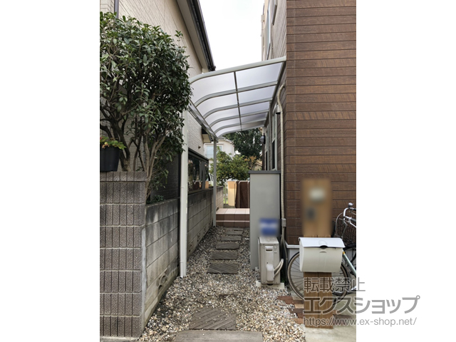 東京都東村山市ののテラス屋根 ヴェクターテラス R型 テラスタイプ 単体 積雪〜20cm対応 施工例