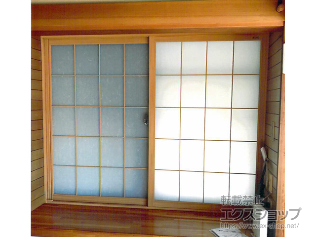 宮城県角田市のの二重窓（内窓） インプラス ダストバリア仕様 引違い窓 2枚建 施工例