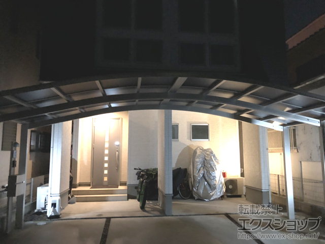 愛知県名古屋市ののカーポート レイナツインポートグラン　積雪〜20cm対応 施工例