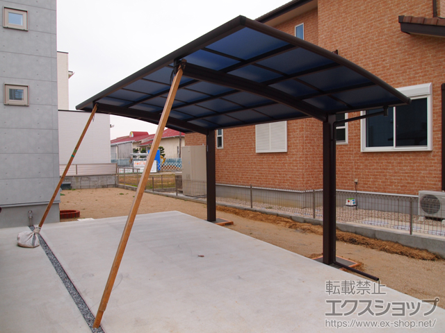 佐賀県武雄市ののカーポート プレシオスポート 積雪〜20cm対応 施工例