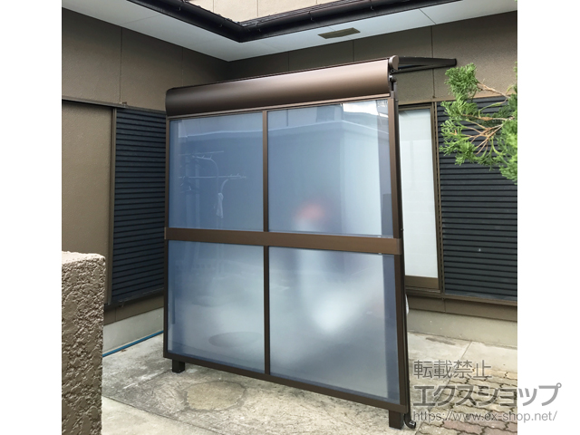 福岡県北九州市ののテラス屋根 ヴェクターテラス F型 テラスタイプ 単体 積雪〜20cm対応 施工例