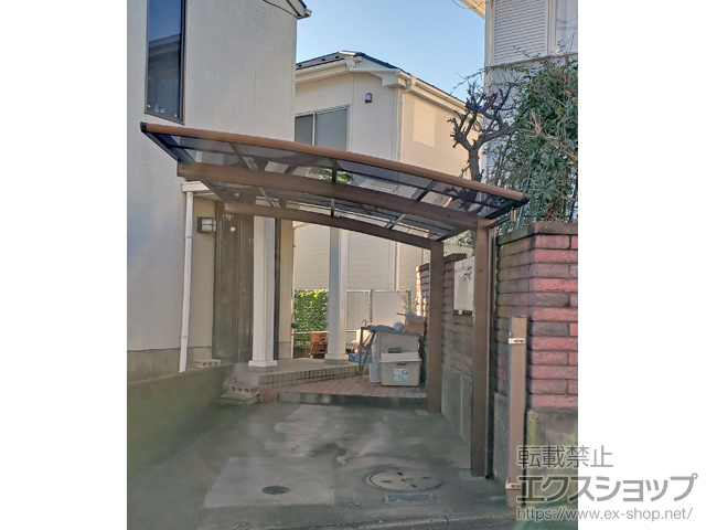 千葉県船橋市ののカーポート プレシオスポート 積雪〜20cm対応 施工例