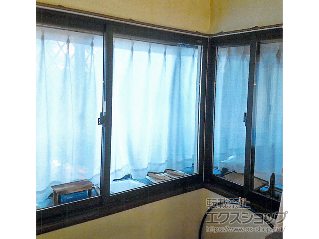 熊本県熊本市のの二重窓（内窓） インプラス ダストバリア仕様 引違い窓 2枚建 施工例