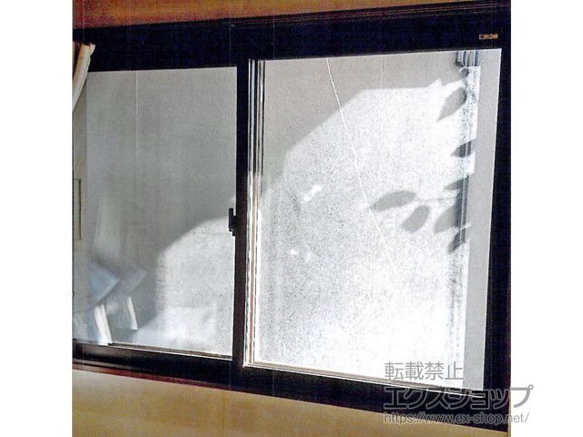 熊本県熊本市のの二重窓（内窓） インプラス ダストバリア仕様 引違い窓 2枚建 施工例