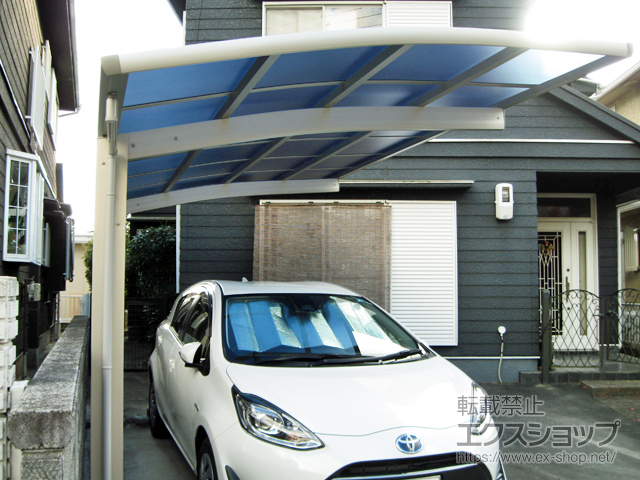 和歌山県和歌山市ののカーポート レイナポートグラン　積雪〜20cm対応 施工例