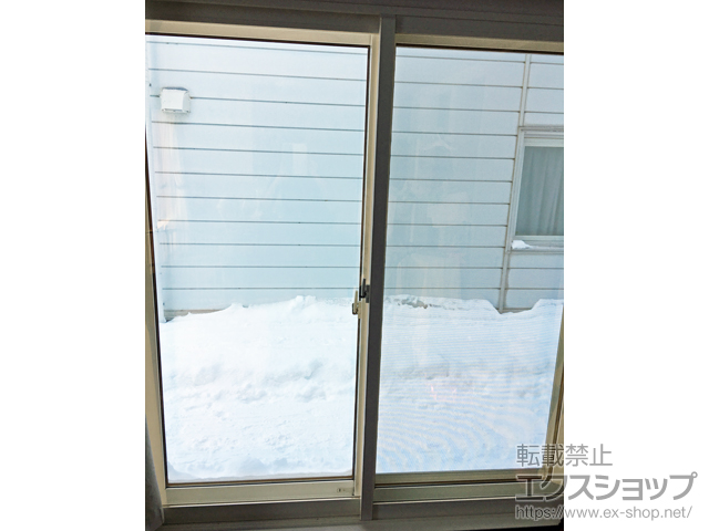 北海道旭川市のの二重窓（内窓） プラマードU 引違い窓 2枚建（中桟無） 施工例