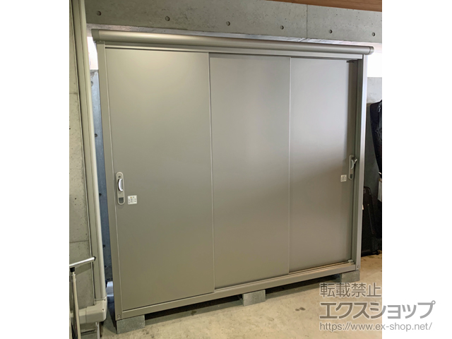 東京都渋谷区のの物置・屋外倉庫 エスモ 一般型 2100×750×1959 ESE-2107A-SS 施工例