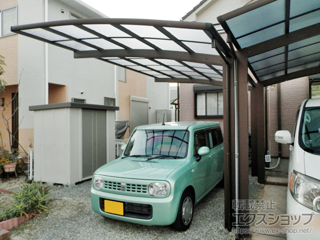 兵庫県神戸市ののカーポート レイナポートグラン　積雪〜20cm対応 施工例