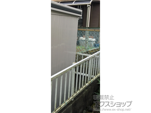 静岡県賀茂郡東伊豆町のの物置・屋外倉庫 エルモ 一般型 2220×1170×2121 LMD-2211-CB 施工例