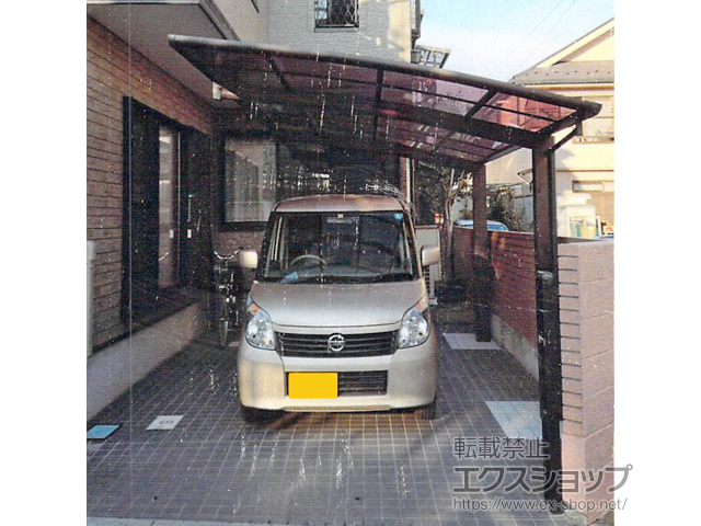 東京都練馬区ののカーポート レイナポートグラン　積雪〜20cm対応 施工例