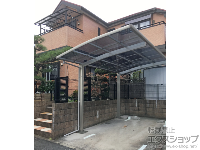 神奈川県茅ヶ崎市ののカーポート プレシオスポート 積雪〜20cm対応 施工例