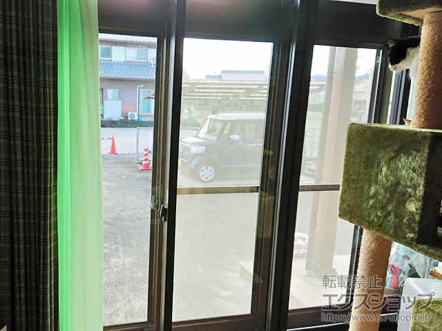 岐阜県揖斐郡池田町のの二重窓（内窓） インプラス ダストバリア仕様 引違い窓 4枚建 施工例