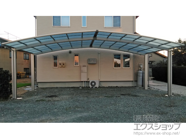 愛知県豊川市ののカーポート レイナトリプルポートグラン　積雪〜20cm対応 施工例