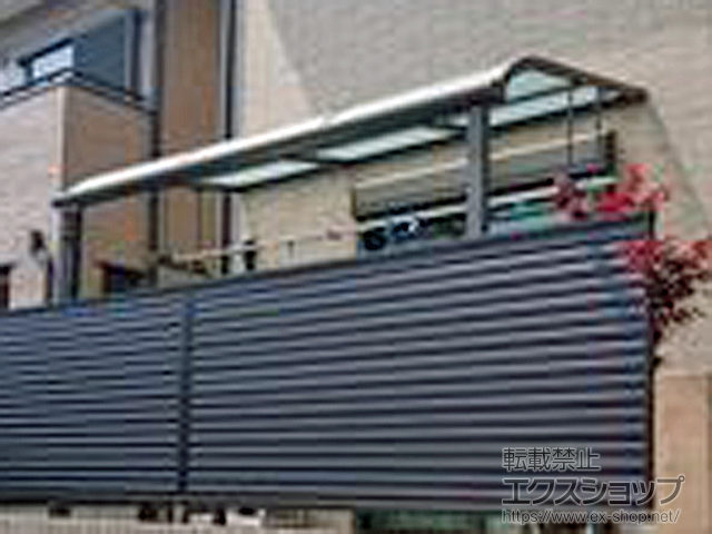 福岡県遠賀郡水巻町ののフェンス・柵 ストックヤードII オープンタイプ 積雪〜20cm対応 施工例