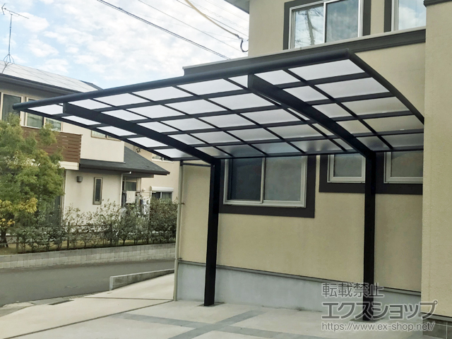 鹿児島県鹿児島市ののカーポート レイナポートグラン　積雪〜20cm対応 施工例