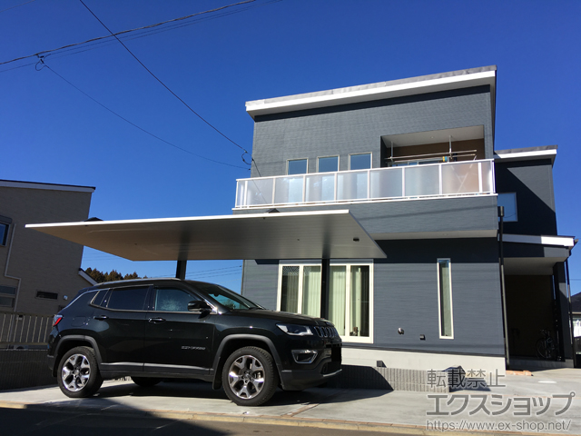 千葉県千葉市ののカーポート カーポートSC 積雪対応20cm 施工例