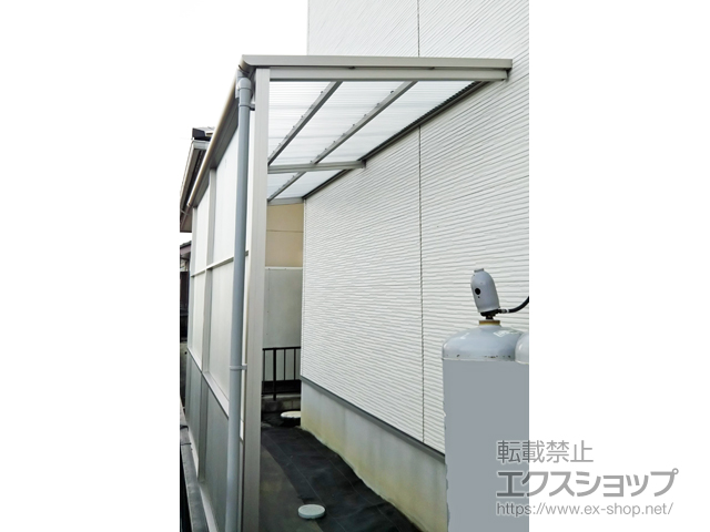 群馬県佐波郡玉村町ののストックヤード ストックヤードII オープンタイプ 積雪〜20ｃｍ対応 施工例