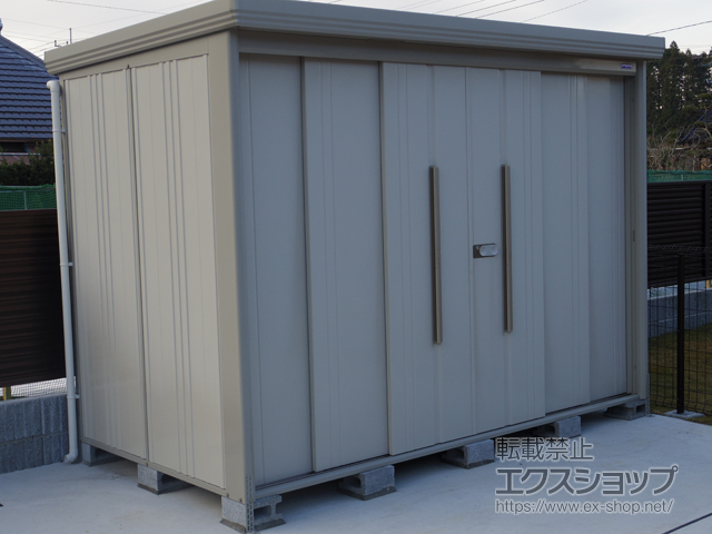 千葉県いすみ市のの物置・屋外倉庫 Mr.ストックマンダンディ 一般型 2900×1590×2110 ND-2915-W 施工例