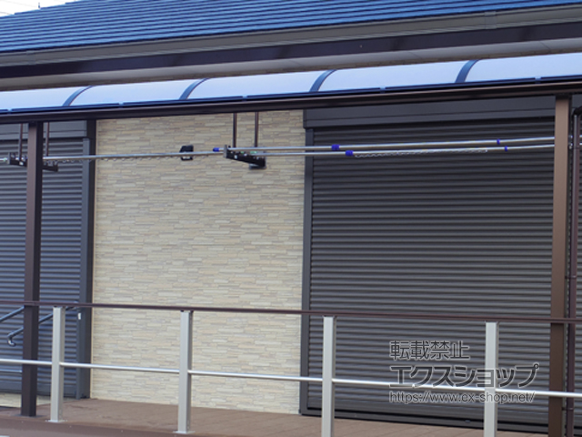 千葉県いすみ市ののテラス屋根 ヴェクターテラス R型 テラスタイプ 単体 積雪〜20cm対応 施工例