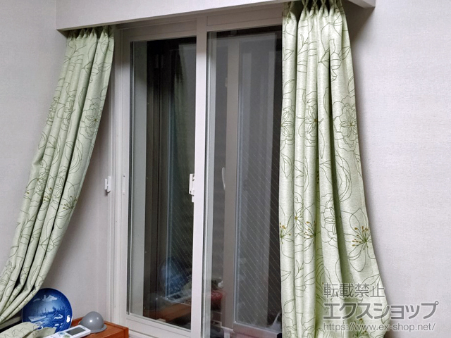 東京都調布市のの二重窓（内窓） インプラス ダストバリア仕様 引違い窓 2枚建 施工例